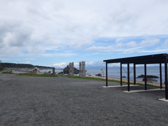 風間浦村 駐車帯 車中泊